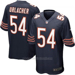 Camiseta Chicago Bears Urlacher Blanco Negro Nike Game NFL Hombre