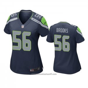 Camiseta NFL Game Mujer Seattle Seahawks Jordyn Brooks Azul