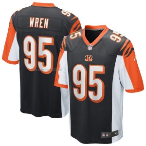 Camiseta NFL Game Cincinnati Bengals Renell Wren Negro
