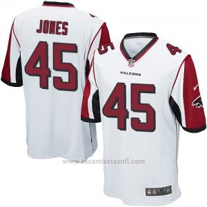 Camiseta Atlanta Falcons Jones Blanco Nike Game NFL Hombre