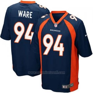 Camiseta Denver Broncos Ware Azul Oscuro Nike Game NFL Hombre