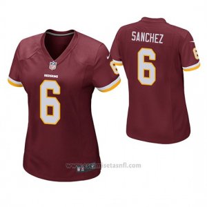 Camiseta NFL Game Mujer Washington Redskins Mark Sanchez Burgundy
