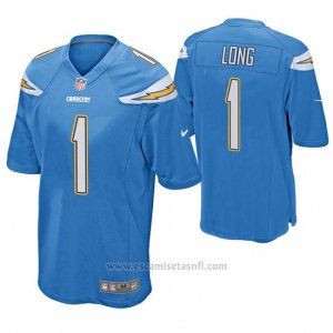 Camiseta NFL Game Hombre San Diego Chargers Ty Long Powder Azul