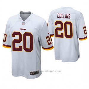 Camiseta NFL Game Hombre Washington Redskins Landon Collins Blanco