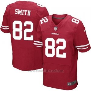 Camiseta San Francisco 49ers Smith Rojo Nike Elite NFL Hombre