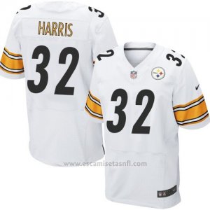 Camiseta Pittsburgh Steelers Harris Blanco Nike Elite NFL Hombre