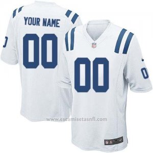 Camisetas NFL Limited Nino Indianapolis Colts Personalizada Blanco