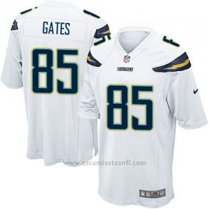 Camiseta San Diego Chargers Gates Blanco Nike Game NFL Hombre