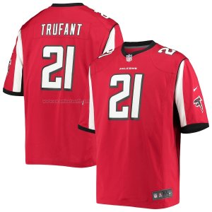 Camiseta NFL Game Atlanta Falcons Desmond Trufant 21 Rojo
