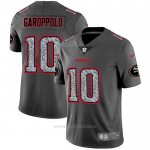 Camiseta NFL Limited San Francisco 49ers Garoppolo Static Fashion Gris