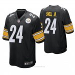 Camiseta NFL Game Hombre Pittsburgh Steelers Benny Snell Jr. Negro