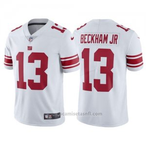 Camiseta NFL Limited Hombre New York Giants 13 Odell Beckham Jr Vapor Untouchable Blanco