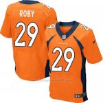 Camiseta Denver Broncos Roby Naranja Nike Elite NFL Hombre