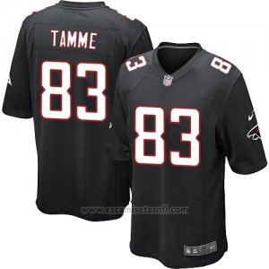 Camiseta Atlanta Falcons Tamme Negro Nike Game NFL Nino