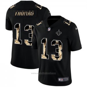 Camiseta NFL Limited New Orleans Saints Thomas Statue of Liberty Fashion Negro
