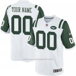 Camisetas NFL Limited Hombre New York Jets Personalizada Blanco