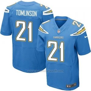 Camiseta San Diego Chargers Tomlinson Azul Nike Elite NFL Hombre