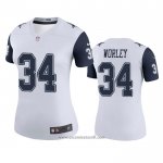 Camiseta NFL Legend Mujer Dallas Cowboys Daryl Worley Blanco Color Rush