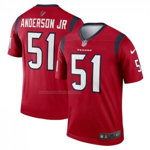 Camiseta NFL Legend Houston Texans Will Anderson Jr. Rojo