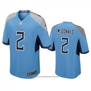 Camiseta NFL Game Tennessee Titans Cole Mcdonald Azul
