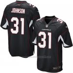 Camiseta Arizona Cardinals Johnson Negro Nike Game NFL Nino