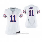 Camiseta NFL Game Mujer Bills Zay Jones Throwback Blanco