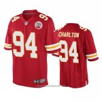 Camiseta NFL Game Kansas City Chiefs Taco Charlton Rojo