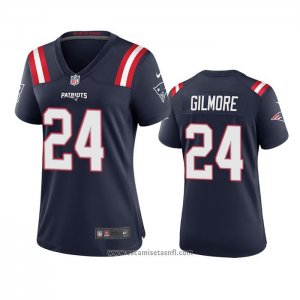 Camiseta NFL Game Mujer New England Patriots Stephon Gilmore 2020 Azul
