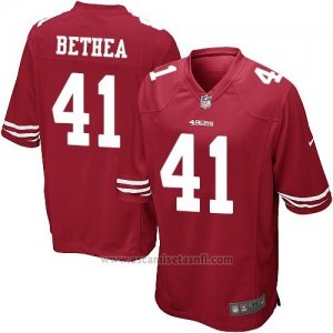 Camiseta San Francisco 49ers Bethea Rojo Nike Game NFL Hombre