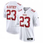 Camiseta NFL Game San Francisco 49ers Christian McCaffrey Fashion Blanco