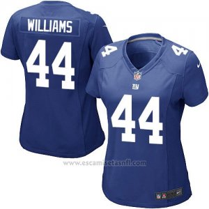Camiseta New York Giants Williams Azul Nike Game NFL Mujer