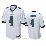 Camiseta NFL Game Philadelphia Eagles Jalen Hurts Blanco