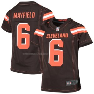 Camiseta NFL Game Nino Cleveland Browns Baker Mayfield Marron