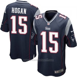 Camiseta New England Patriots Hogan Negro Nike Game NFL Hombre