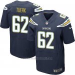 Camiseta San Diego Chargers Tuerk Profundo Azul Nike Elite NFL Hombre