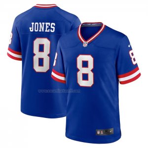 Camiseta NFL Game New York Giants Daniel Jones Classic Azul
