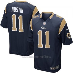 Camiseta Los Angeles Rams Austin Negro Nike Game NFL Hombre