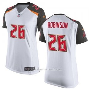 Camiseta Tampa Bay Buccaneers Robinson Blanco Nike Game NFL Mujer