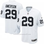 Camiseta Oakland Raiders Amerson Blanco Nike Game NFL Hombre