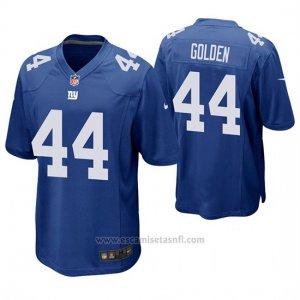 Camiseta NFL Game Hombre New York Giants Markus Golden Azul