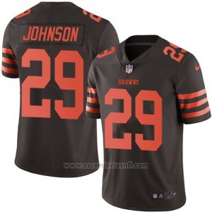 Camiseta Cleveland Browns Johnson Negro Nike Legend NFL Hombre 2