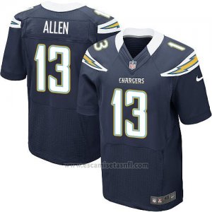 Camiseta San Diego Chargers Allen Profundo Azul Nike Elite NFL Hombre