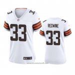 Camiseta NFL Game Mujer Cleveland Browns Sheldrick Redwine 2020 Blanco