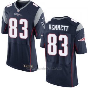 Camiseta New England Patriots Bennett Profundo Azul Nike Elite NFL Hombre