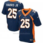 Camiseta Denver Broncos Harris Jr Azul Nike Elite NFL Hombre