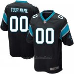 Camisetas NFL Replica Nino Carolina Panthers Personalizada Negro