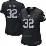Camiseta Oakland Raiders Tatum Negro Nike Game NFL Mujer
