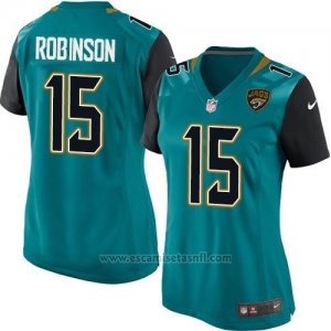 Camiseta Jacksonville Jaguars Robinson Lago Azul Nike Game NFL Mujer