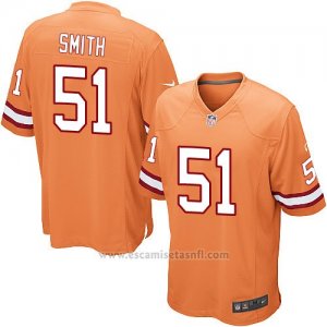 Camiseta Tampa Bay Buccaneers Smith Naranja Nike Game NFL Hombre