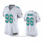 Camiseta NFL Game Mujer Miami Dolphins Curtis Weaver Blanco